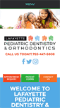 Mobile Screenshot of pedo-ortho.com